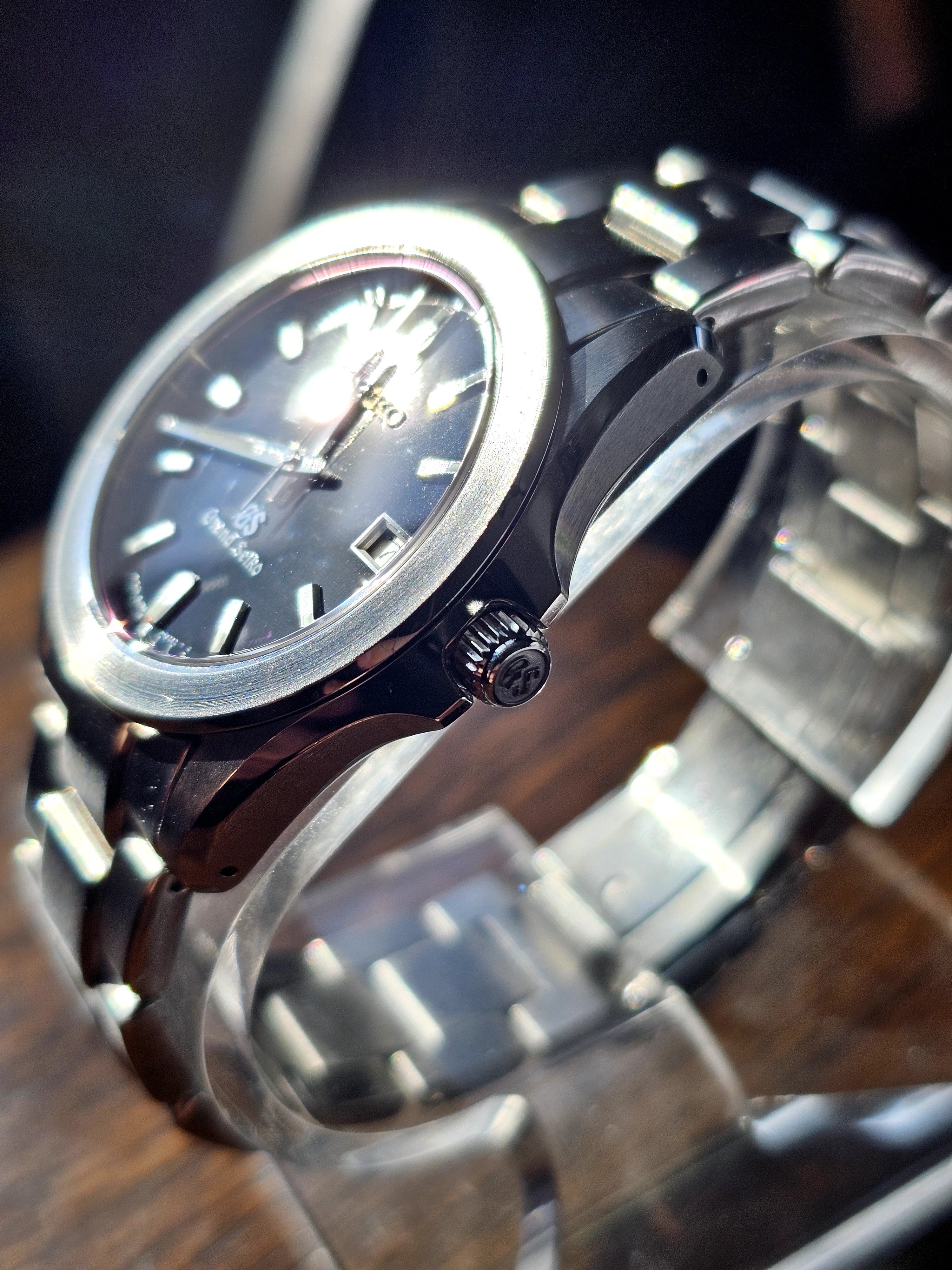 Grand Seiko SBGF021 Black Dial 38mm - High Accuracy Quartz - Image 5