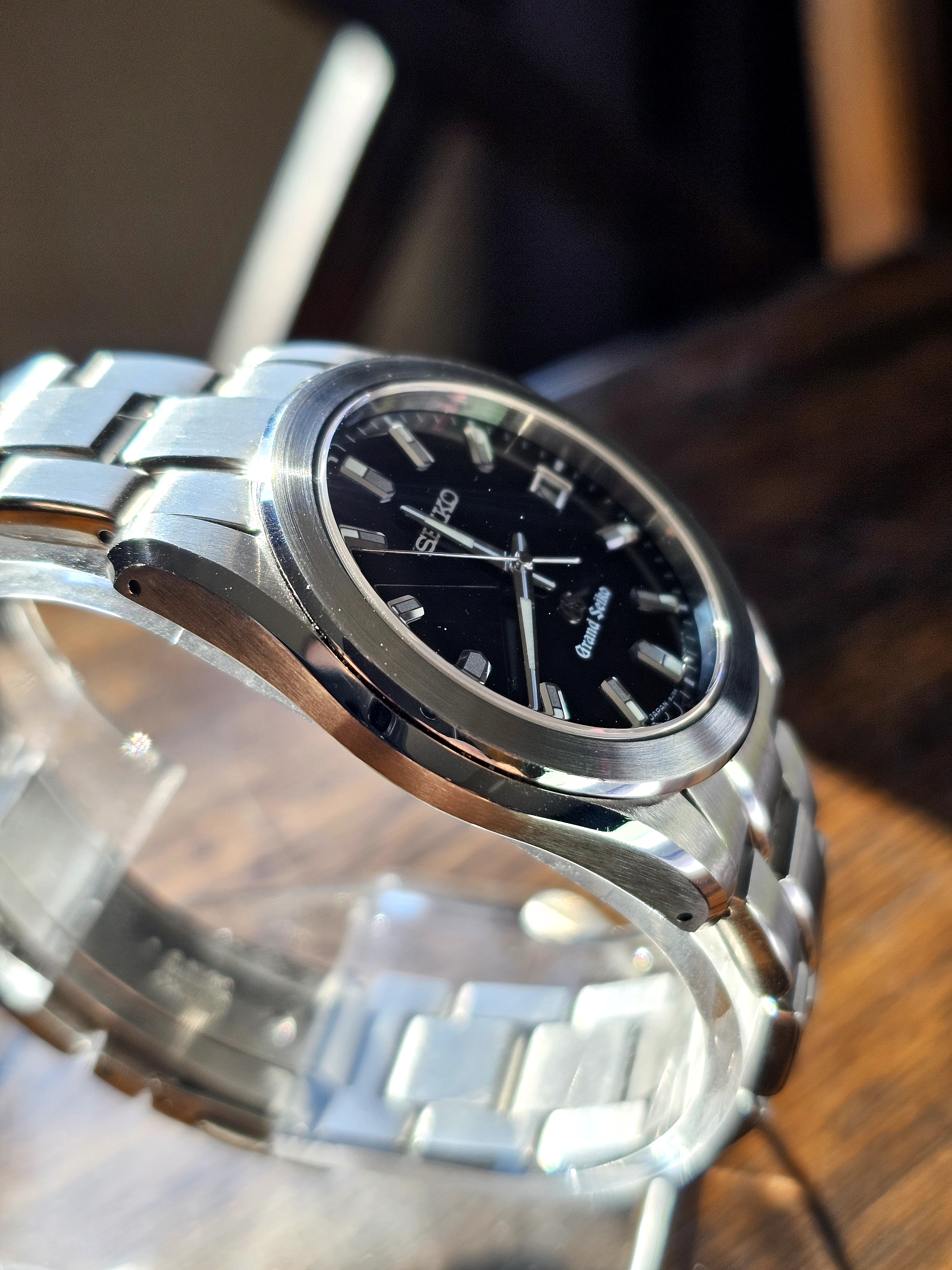 Grand Seiko SBGF021 Black Dial 38mm - High Accuracy Quartz - Image 4