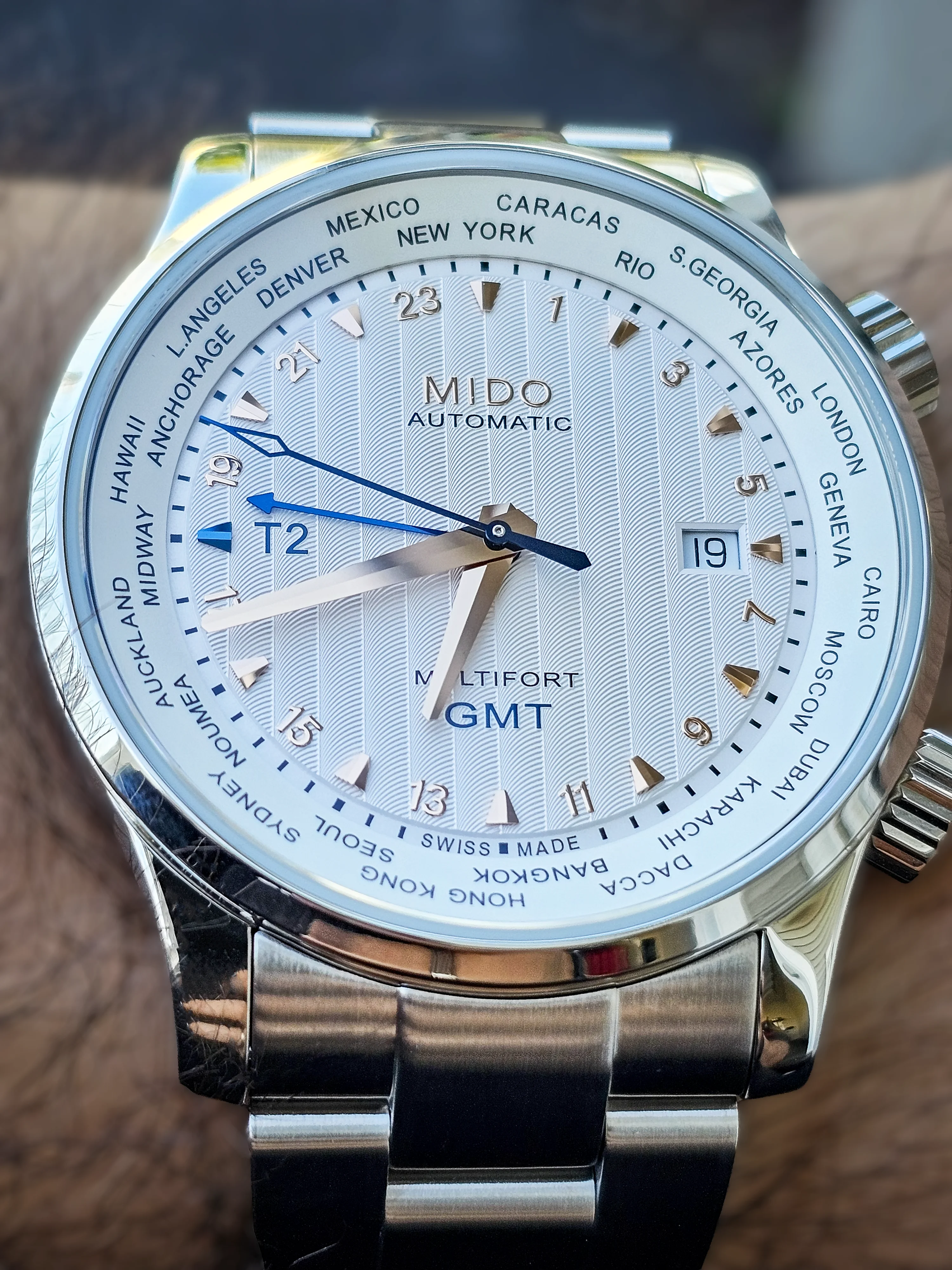 Mido Multifort GMT Silver Dial 42mm - M005.929.11.031.00 - Image 2