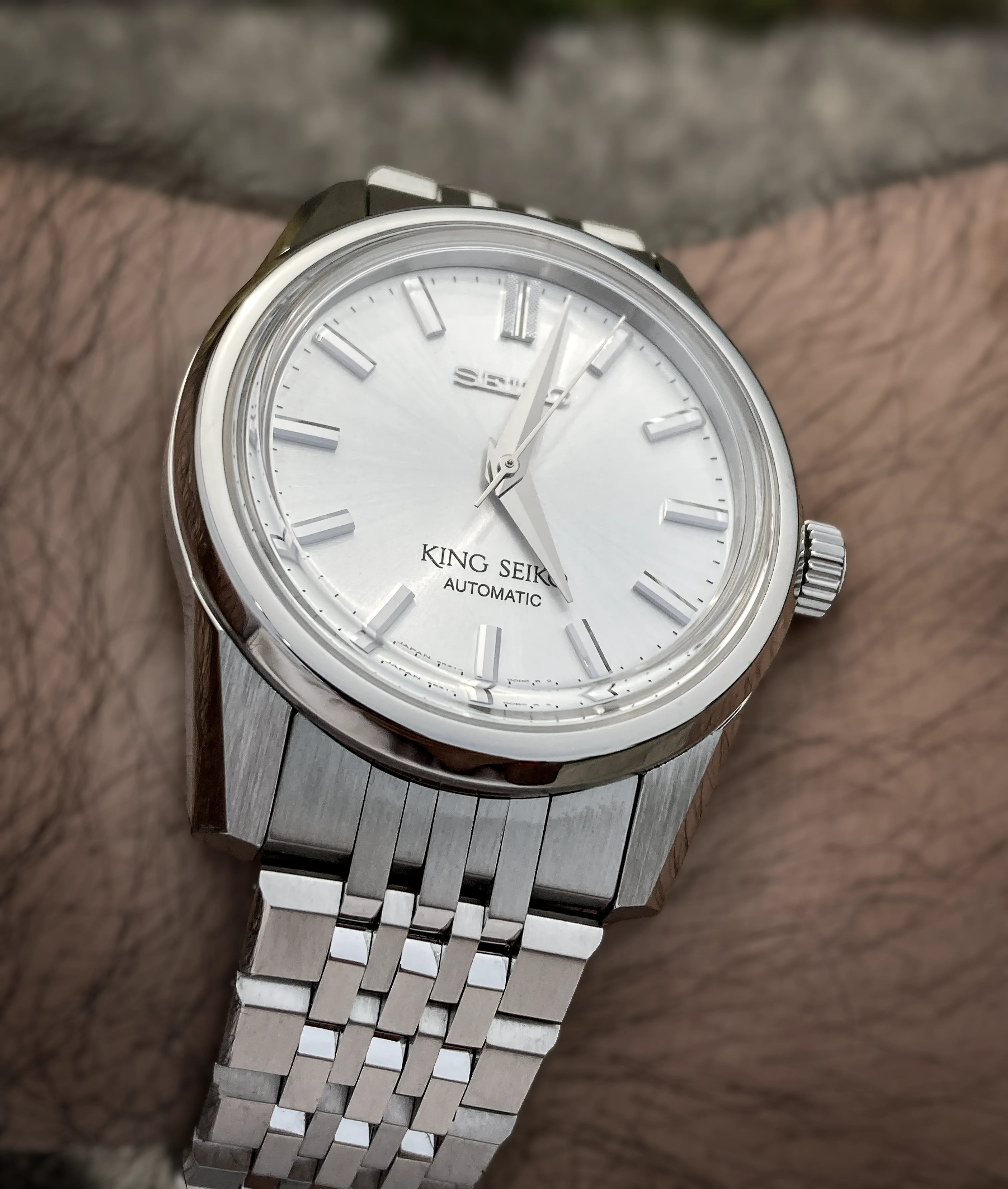 King Seiko SDKS001 SPB279 Silver Dial 37mm - Pre-Owned Excellent - Image 4