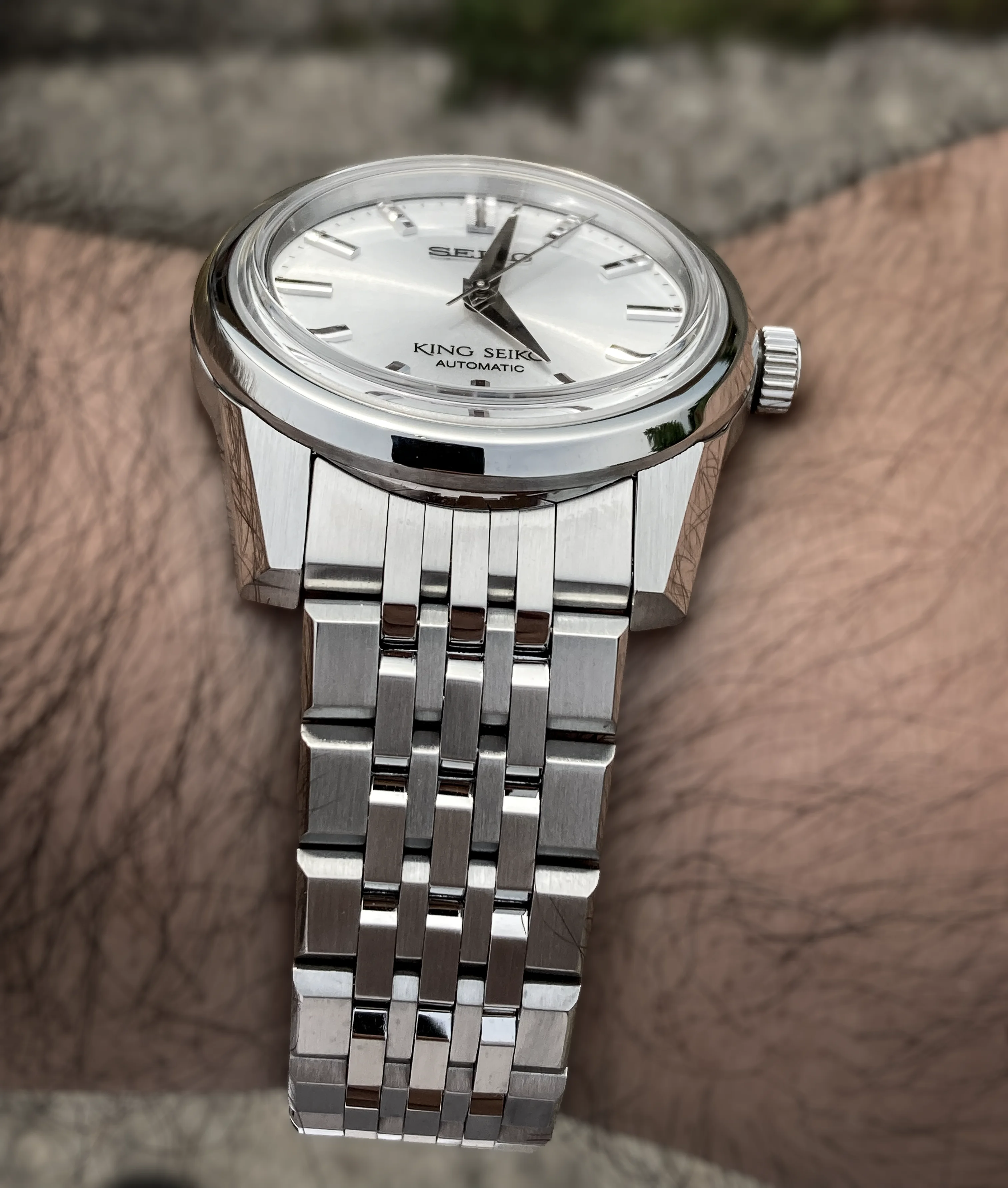 King Seiko SDKS001 SPB279 Silver Dial 37mm - Pre-Owned Excellent - Image 5