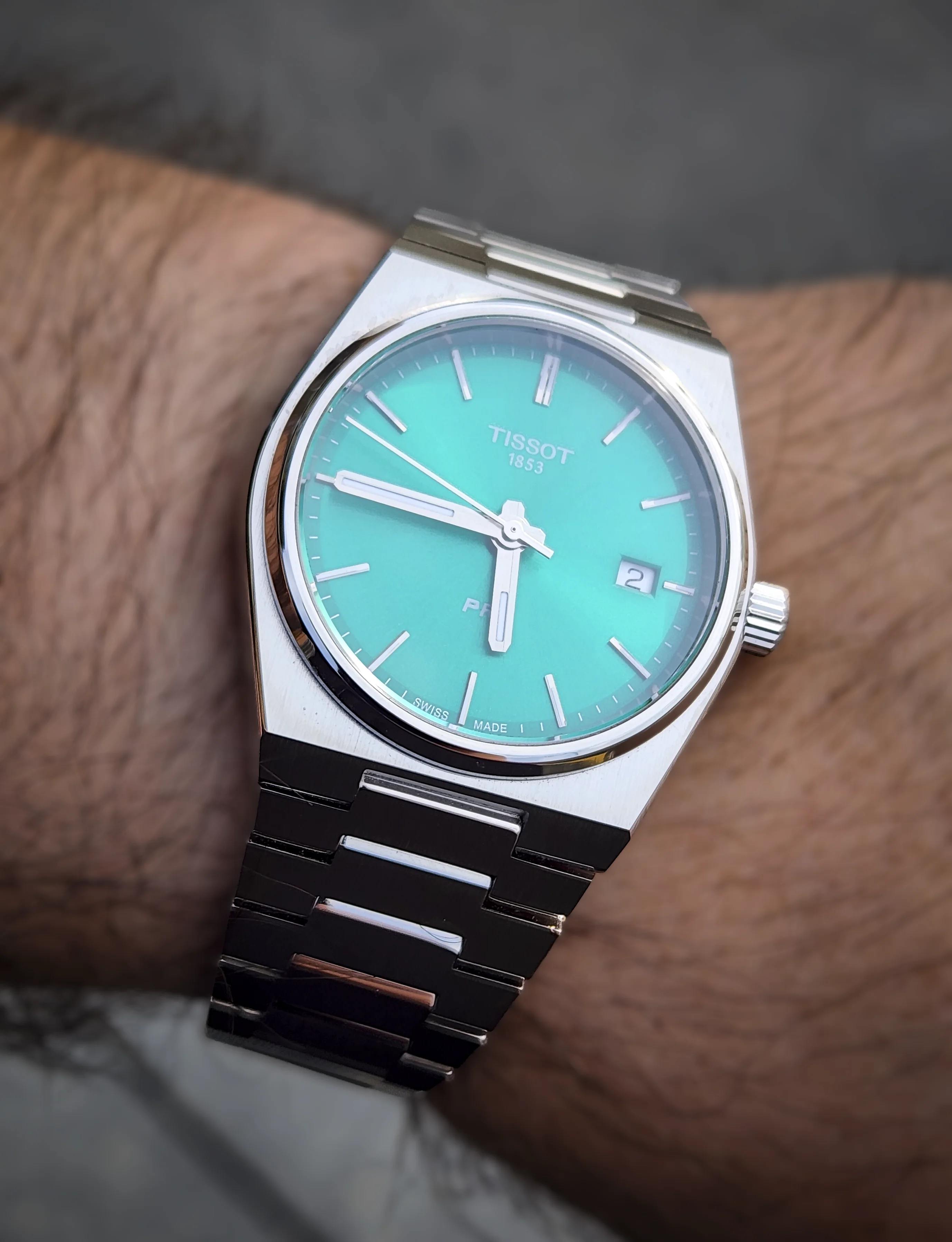 Tissot PRX 35mm Quartz Emerald Green Dial - T137.210.11.081.00 - Image 5