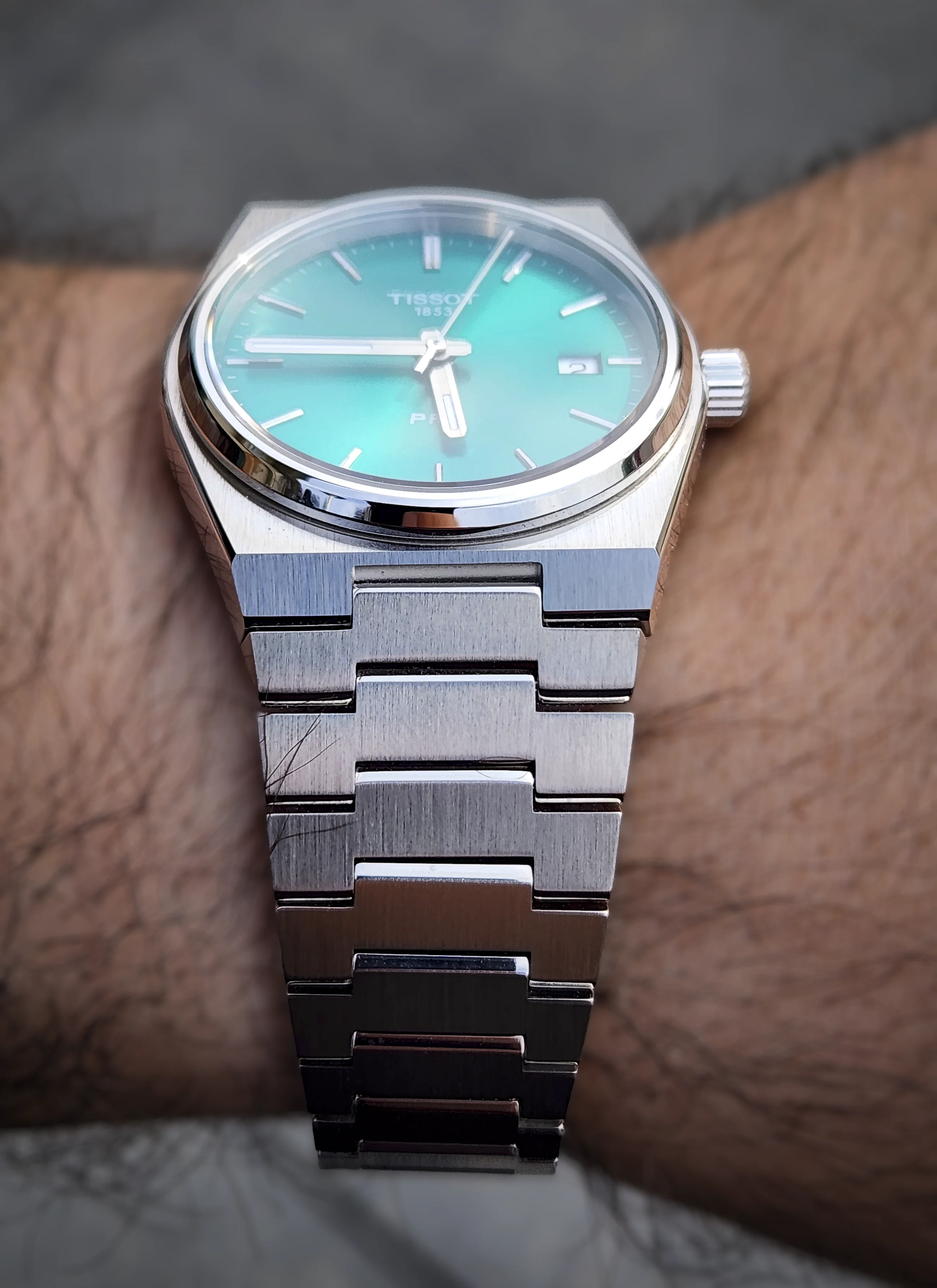 Tissot PRX 35mm Quartz Emerald Green Dial - T137.210.11.081.00 - Image 6