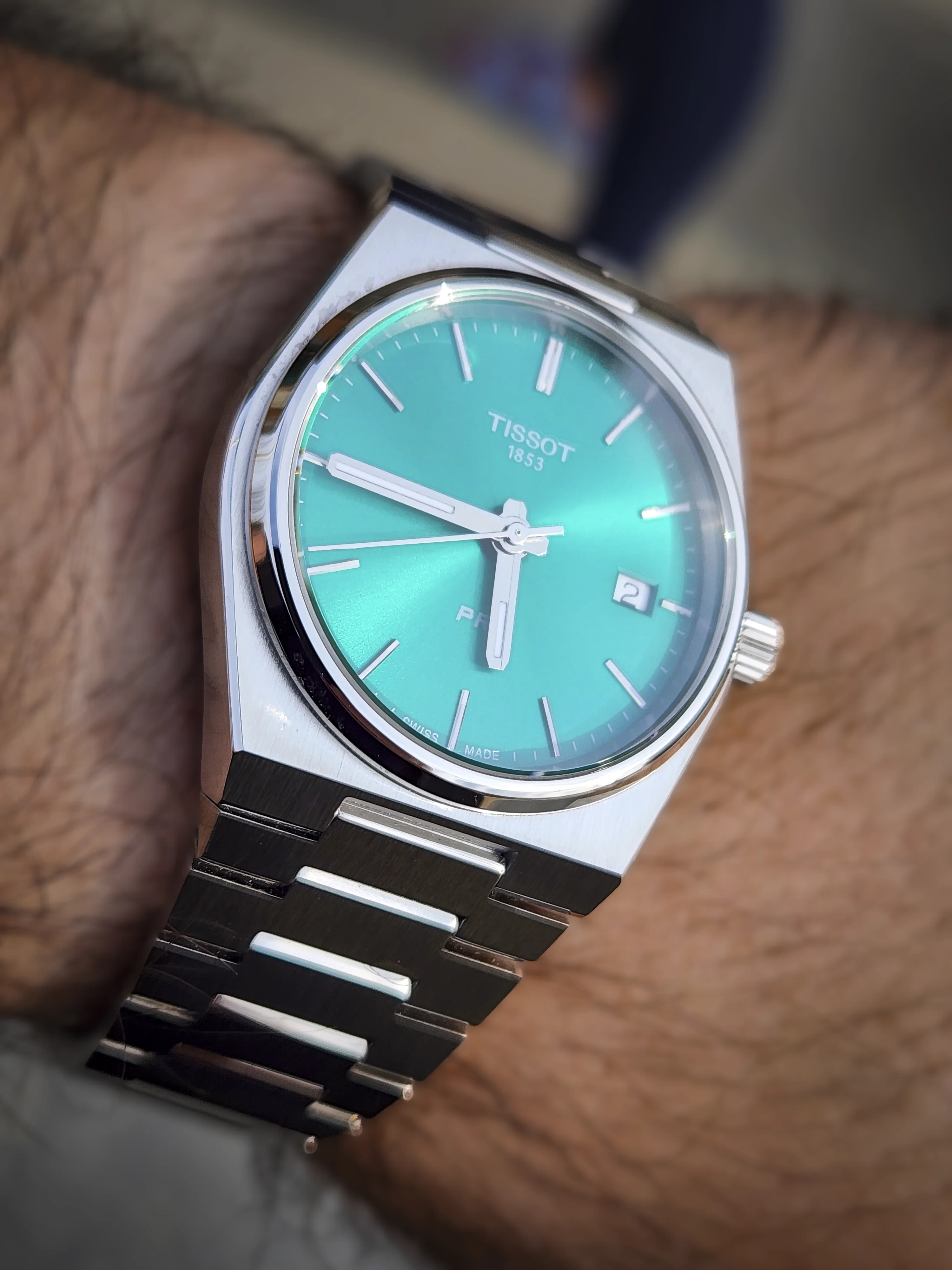 Tissot PRX 35mm Quartz Emerald Green Dial - T137.210.11.081.00 - Image 3