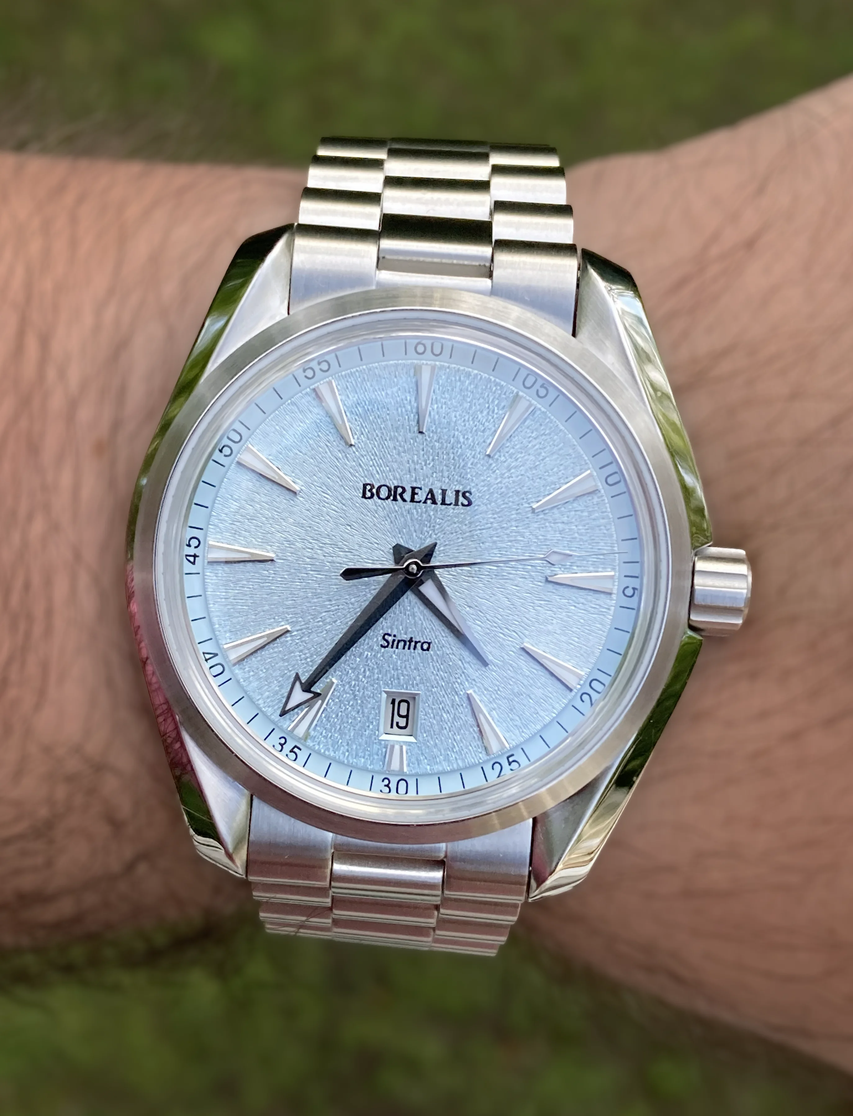 Borealis Sintra Ice Blue Sunray 41.5mm - Pre-Owned Excellent - Image 1