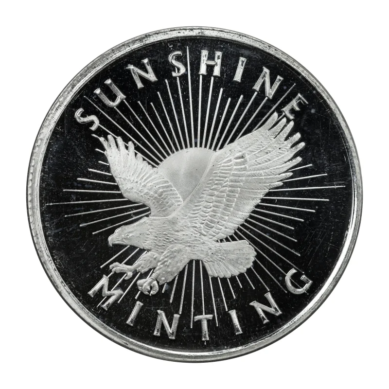 Sunshine Minting 1 oz. Silver Round - Mint Mark SI Security