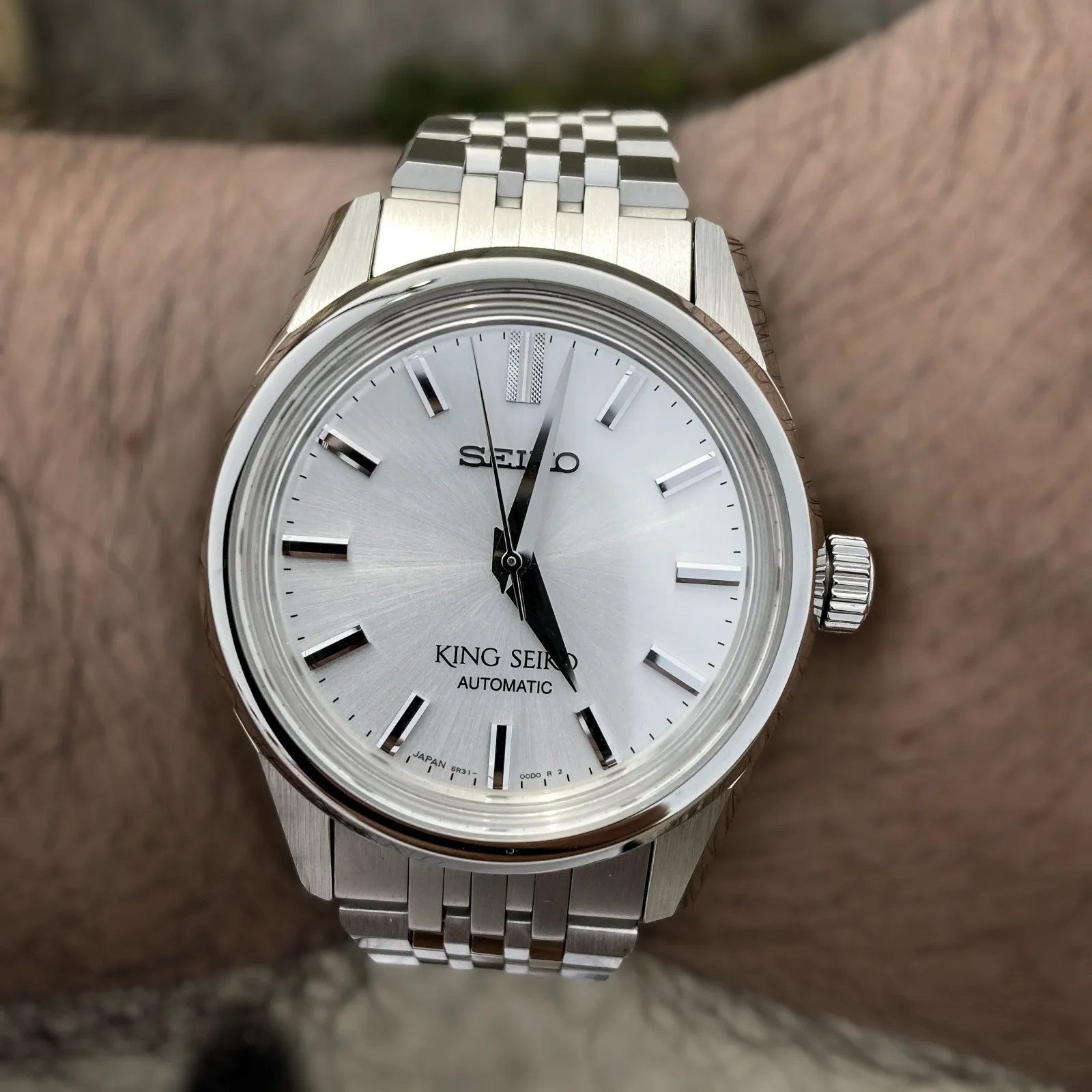 King Seiko SDKS001 SPB279 Silver Dial 37mm - Pre-Owned Excellent