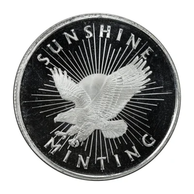 Sunshine Minting 1 oz. Silver Round - Mint Mark SI Security