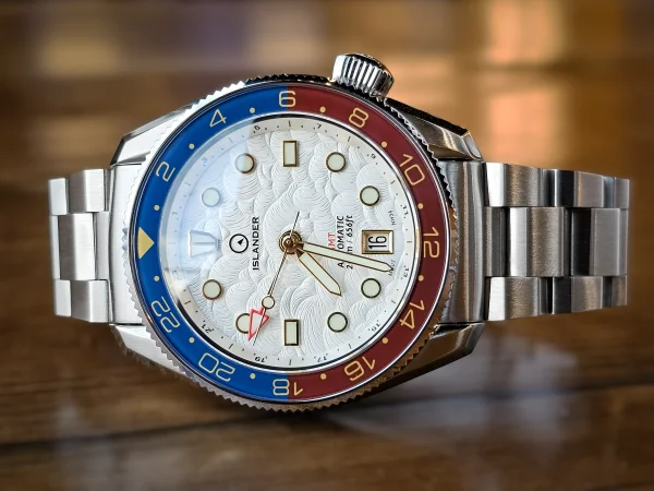 Islander JFK GMT ISL-206 Cloud Dial Pepsi Bezel - Pre-Owned